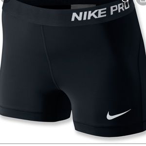 Nike Pro Black Spandex Shorts